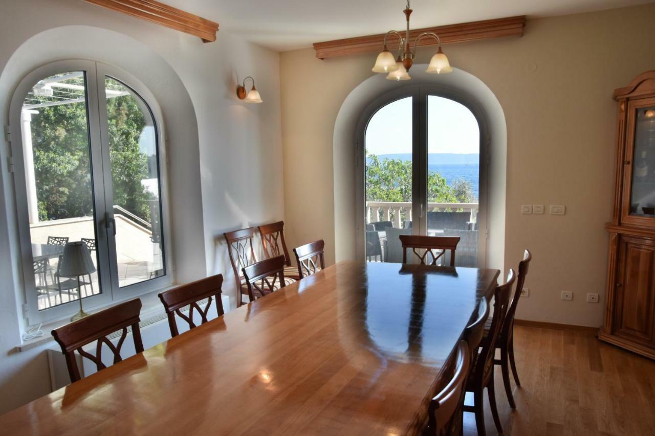 Luxury Seaside Villa With A Classic Mediterranean Olive Garden, A Fully Equipped Professional Kitchen, Pool, Sauna, Padle Boards And Canoe - Miolin Beach House Trogir Kültér fotó